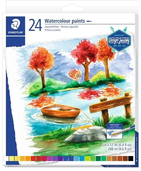 Staedtler Vesivärit 24 kpl laj. 12 ml