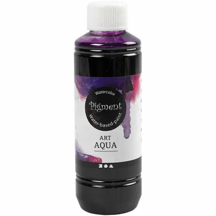 Nestemäinen vesiväri, punavioletti, 250 ml / 1 kpl.