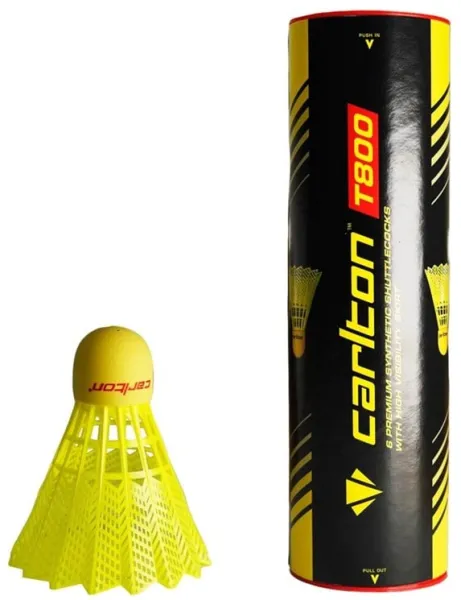 Carlton T800 Nylon Sulkapallot Keltainen/Punainen
