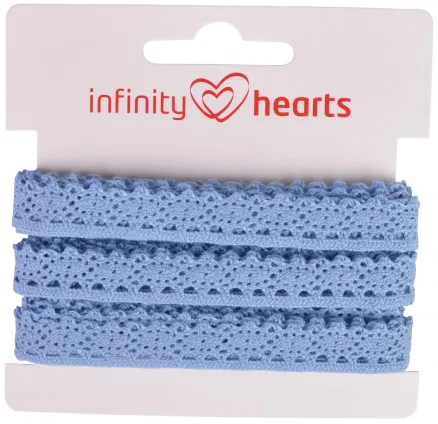 Infinity Hearts Pitsibändi Polyesteri 11mm 05 Sininen - 5m