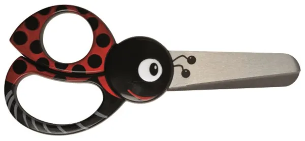 Fiskars lasten sakset leppäkerttukuviolla